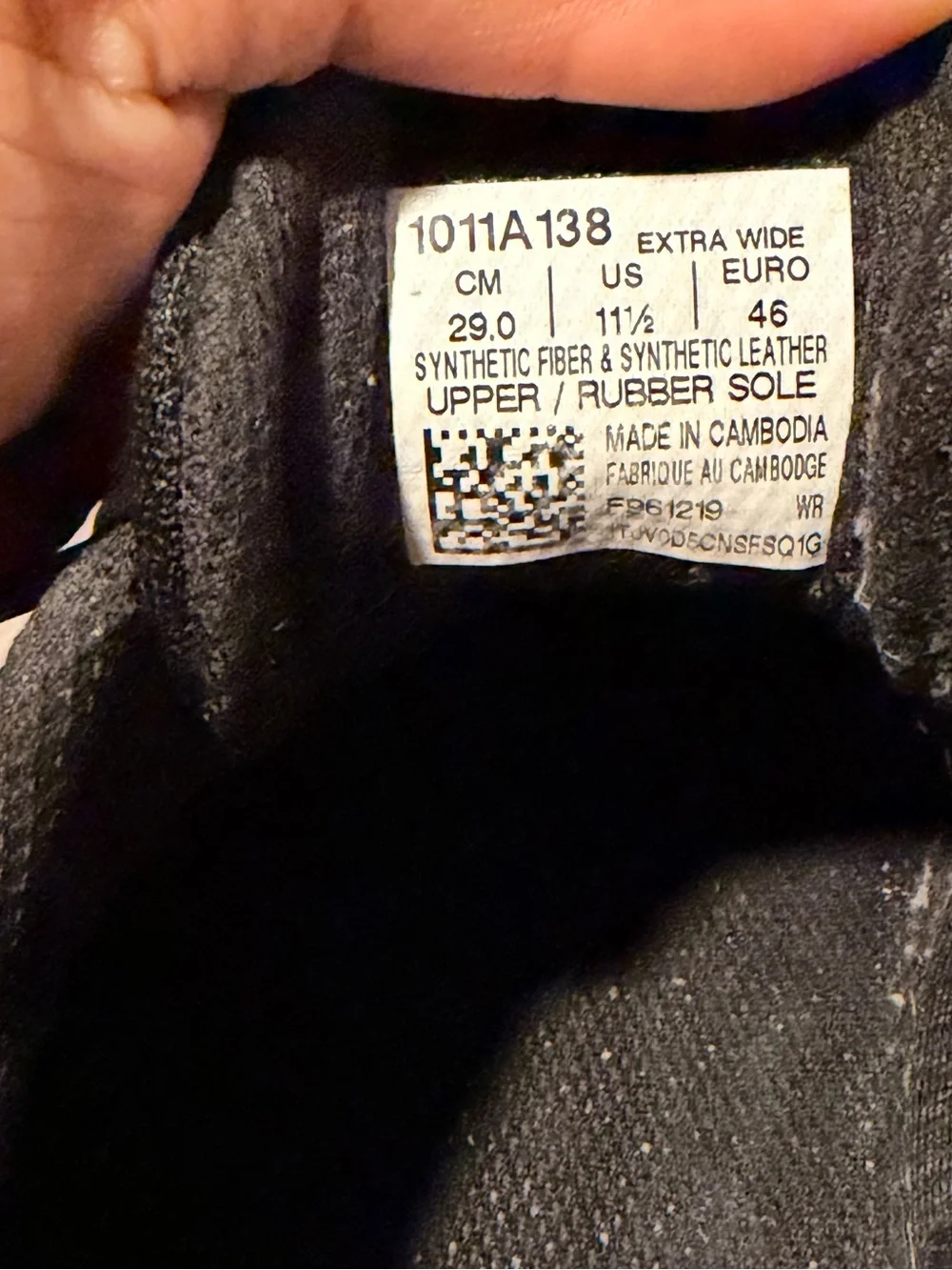 Asics size 11